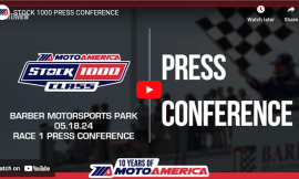 Video: Stock 1000 Race One Press Conference From Barber Motorsports Park